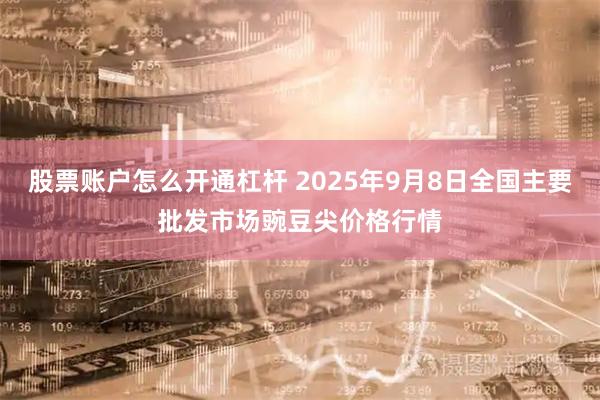 股票账户怎么开通杠杆 2025年9月8日全国主要批发市场豌豆尖价格行情